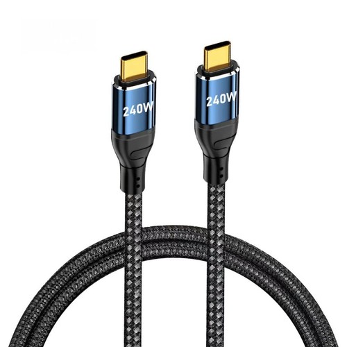 240W Type C to Type C USB C Fast Charging Cable For Samsung S25 S24 iPhone 15 16 - Picture 11 of 14
