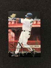 TONY GWYNN 2000 Upper Deck SPXcitement Insert #XC15 BASEBALL COLLECTABLE CARD