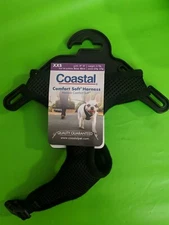 PC 3/8" BLACK COMFORT SOFT PET HARNESS XX SMALL 5-7lbs