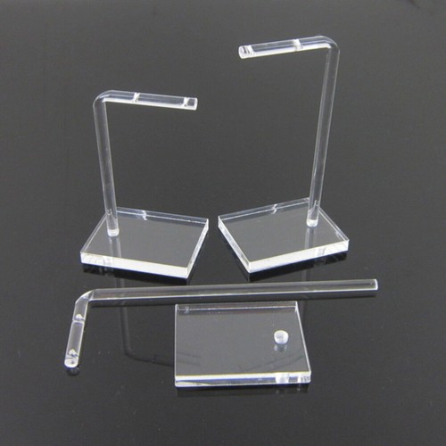 3 Pcs Keychain Display Stand Clear Earring Shelf Earring Storage Stand - Picture 6 of 12
