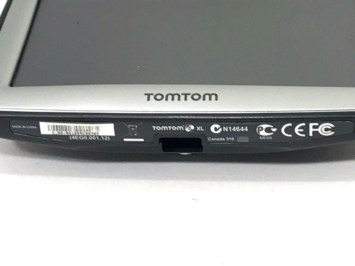 TomTom XL 4EG0.001.12 GPS Car Navigation System Tom Tom N14644 EUC