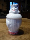 POT A MOUTARDE MOUTARDIER DE CHEZ " COURONNE DE DIJON" EN OPALINE BLANCHE