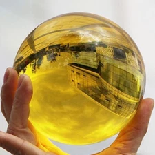 20-60MM Natural Multicolor Glass Crystal Sphere Large Crystal Ball Healing Stone