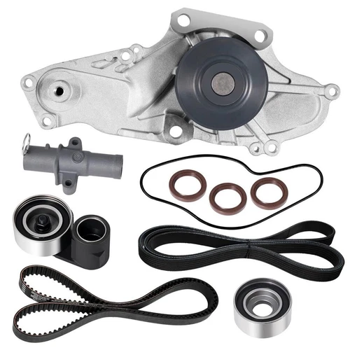NEW Timing Belt Kit Water Pump For Honda Accord Odyssey Acura MDX Pilot 3.5L V6 - Picture 2 of 5
