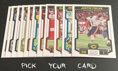 2023 Panini SCORE   PICK YOUR CARD   football card base single rc **SEE LIST**