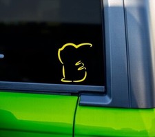 Pikachu Outline Vinyl Decal Sticker Car Truck Window Tablet Or Phone