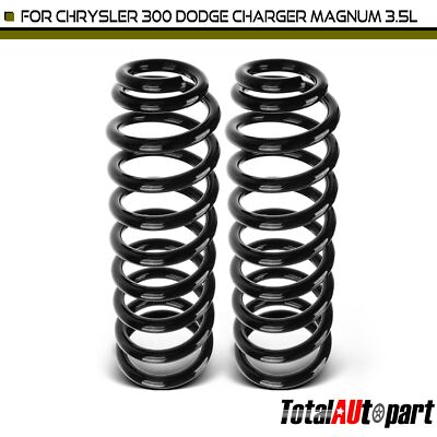 2pcs Coil Spring for Chrysler 300 2005-2010 Dodge Charger Magnum 3.5L AWD Front