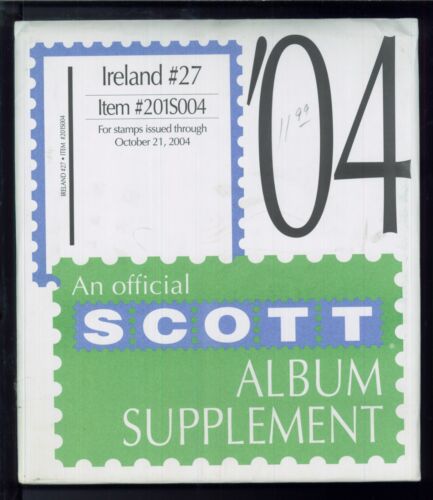 2004 Irland #27 Scott Briefmarken Sammlung Album Zusatz Seiten Artikel #201S004 - Bild 1 von 1