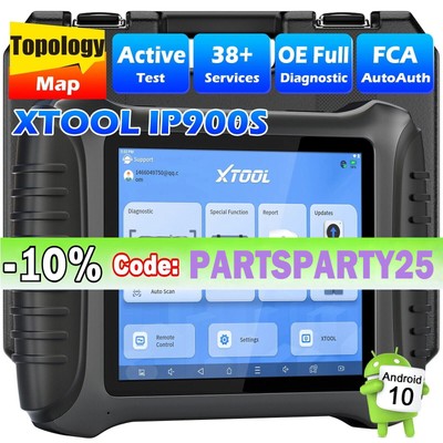 XTOOL IP900S KFZ OBD2 Diagnosegerät Scanner FCA Auto Auth Alle System ECU Coding