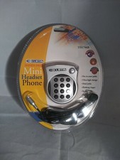 Brand New Curtis Hands Free Mini Headset Phone TH1700B OOP