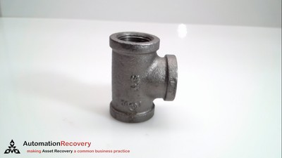 ANVIL 0810030007  BLACK MALLEABLE IRON TEE, 3/4'',, NEW #275441