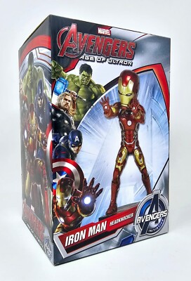 NECA -Marvel Avengers: Age of Ultron Ironman Avengers: Headknocker - Neu & OVP