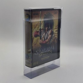 LOT 15 x NEOGEO SNK Neo Geo AES cartridge Clear Plastic Cases Box Protectors dus