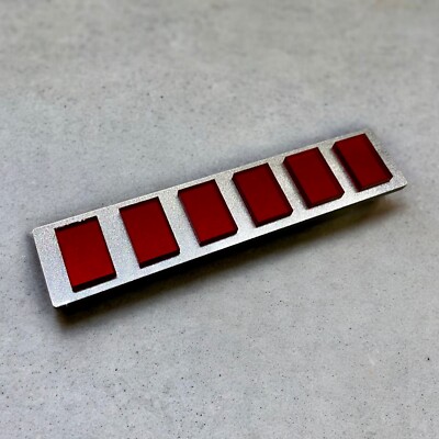 Reichsoffizier Dienstgradstab, Reichsgeneral/Stellvertretender Direktor aus 3 mm Acryl