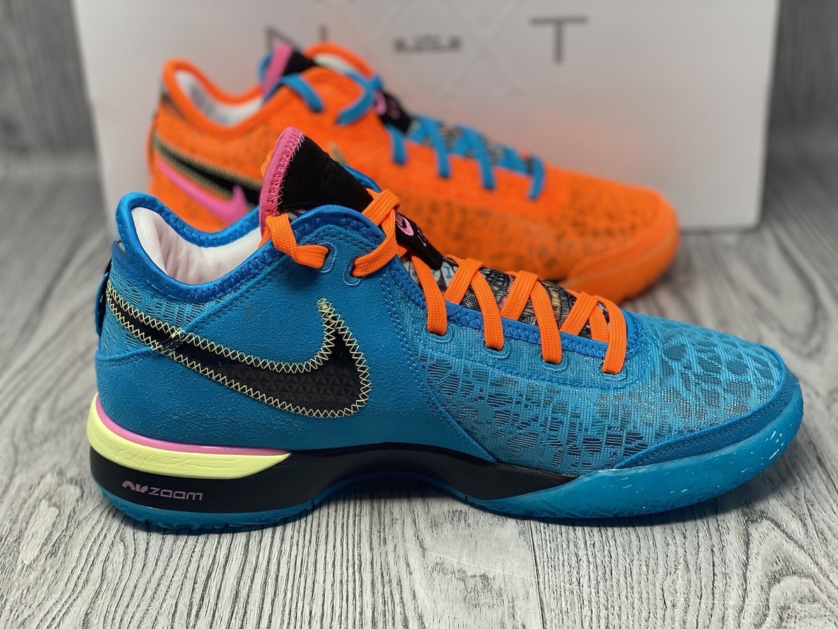 Nike Zoom LeBron NXXT Gen Blue Orange Basketball DR8784-900