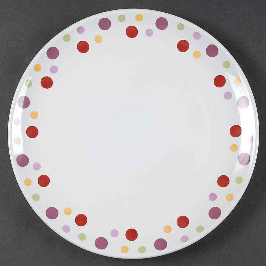 Pampered Chef Dots Dinner Plate 9008168