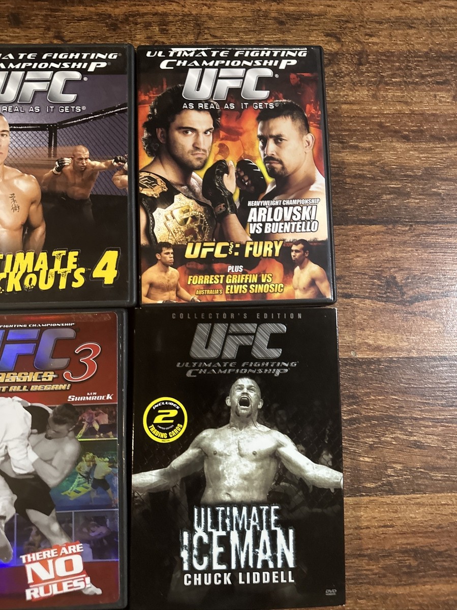 Vintage UFC DVD Lot Of 8 | eBay