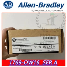 New AB 1769-OW16 Ser A CompactLogix 16 Pt D/O Relay Module 1769-OW16
