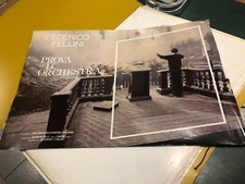 LOCANDINA POSTER MANIFESTO FILM VINTAGE EPOCA-PROVA D'ORCHESTRA-Federico Fellini