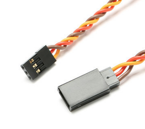 4x Servokabel Servo Kabel Verlängerung Verdrillt 100cm JR Graupner Twisted 22AWG - Bild 4 von 9
