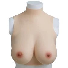 Silicone Crossdresser Breastplates Breast Forms Fake Boobs B-G Cup Drag Queen
