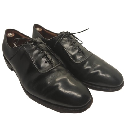 Men\'s Black Washed Leather Lace-Up Derby Shoe Leather derby shoes - Autumn-Winter Men | Dries Van Noten main image 2