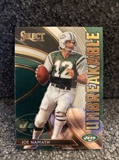 JOE NAMATH 2020 SELECT FOOTBALL #U2 UNBREAKABLE INSERT JETS