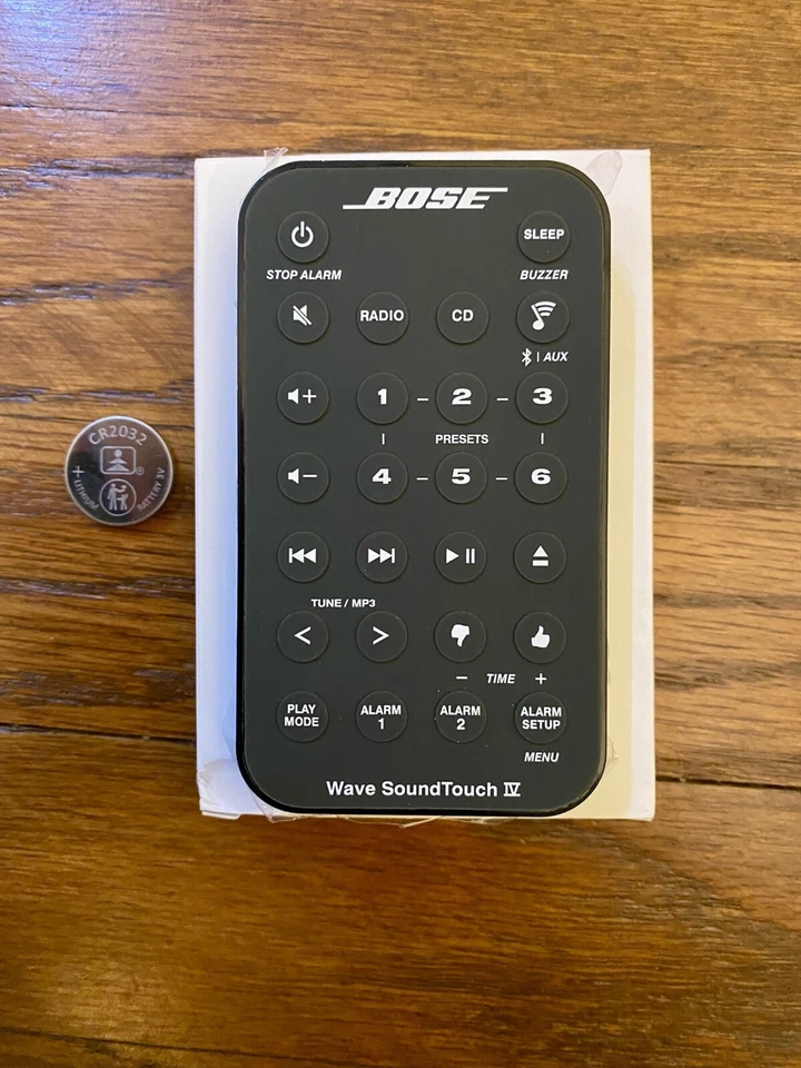 Bose Wave Sound Touch IV Music System IV Original Fernbedienung + Akku - Bild 2 von 3