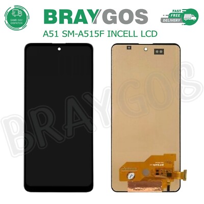 For Samsung Galaxy A51 SM-A515F INCELL LCD Touch Screen Display Assembly Black