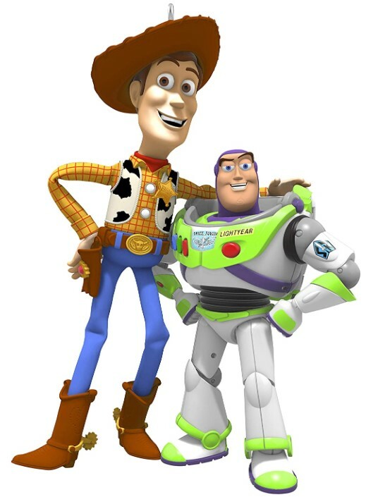 Hallmark Buzz Lightyear and Woody 25th Anniversary Toy Story