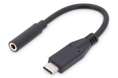 Digitus USB Type-C Audio Adapter Type-C/St auf 3.5mm Klinke/Bu  **TOP **NEU