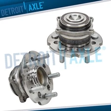 FWD Rear Driver Passenger Side Wheel Bearing Hubs Set for 2009-2015 Honda Pilot