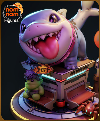 Garage Kit Chibi Jeff By NomNom Figures