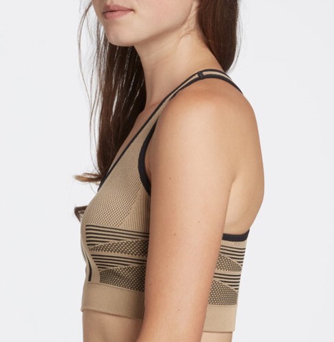 NWT Womens DSG Medium Support Twitch & Allison Bra ColorBlock Sand/Gold Size M - Picture 3 of 6