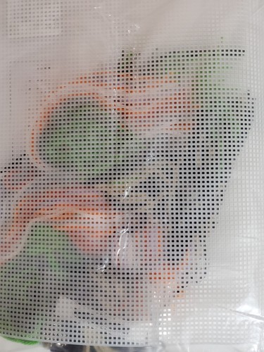 Mary Maxim 24909 Witch's Brew Autumn plastic canvas full kit yarn needlework NIP - Picture 3 of 3