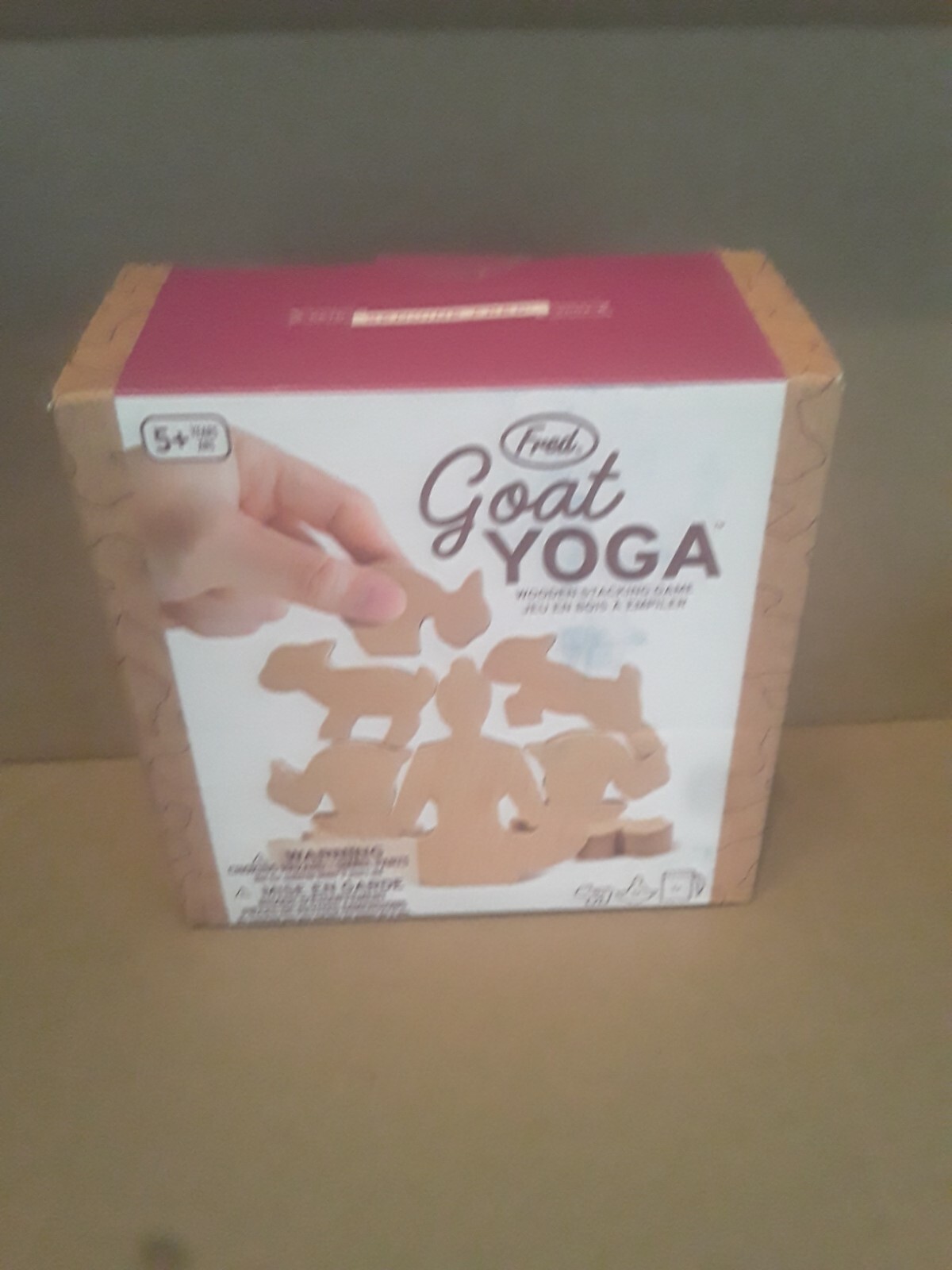 Nama-stay Fred Goat Yoga Wooden Stacking Game 5249964 Creative for sale ...