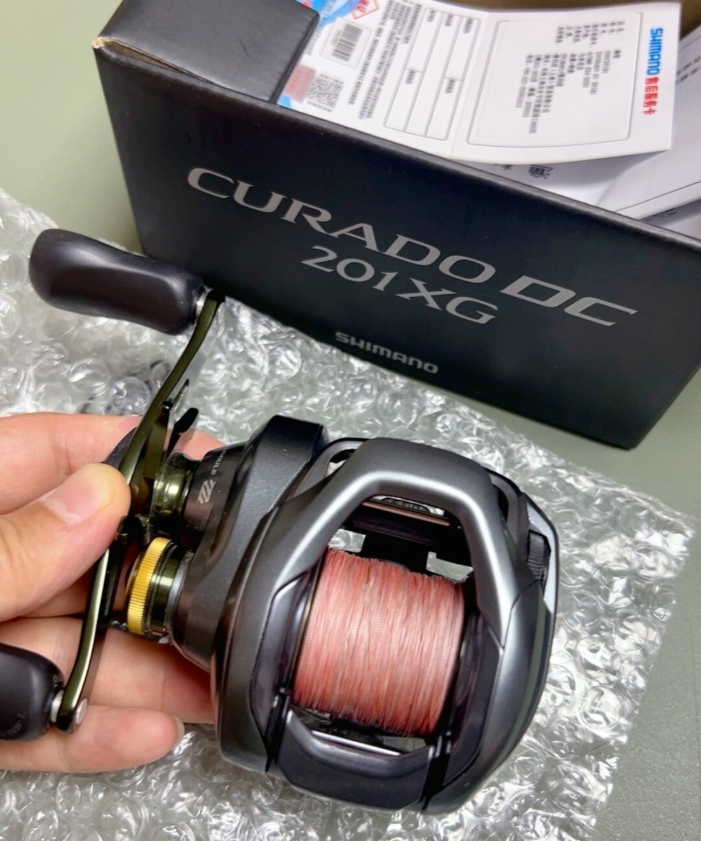 USED Shimano 22 CURADO DC 201XG 8.5 Left Bait Casting Reel