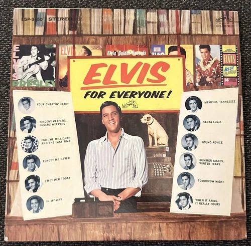 Elvis Presley – Elvis For Everyone! LP RCA Victor LSP-3450 Stereo 1965