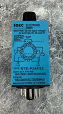 IDEC RTE-P2AF20 Electronic Timer 100 240VAC 1...