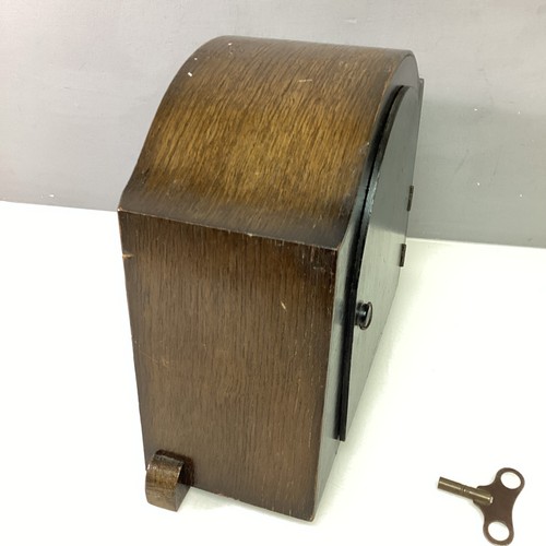 VTG Art Deco Smiths Enfield Striking Mantel Clock WA - Picture 9 of 12