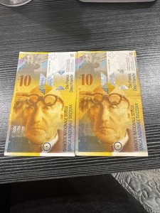 Switzerland 10 Francs, Lot Of 2