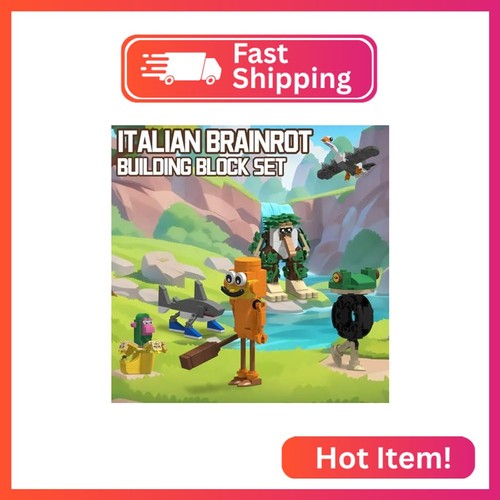 Myth Qholve Italian Brain Rot Unique Cartoon Characters Building Blocks ...