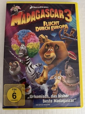 Madagascar 3   Flucht durch Europa DVD (DreamWorks, Kinderfilm, Deutsch, FSK 6)