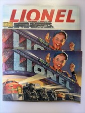 LIONEL Postwar 1952 Original Catalog Lot of 3 COMPLETE VERY NICE