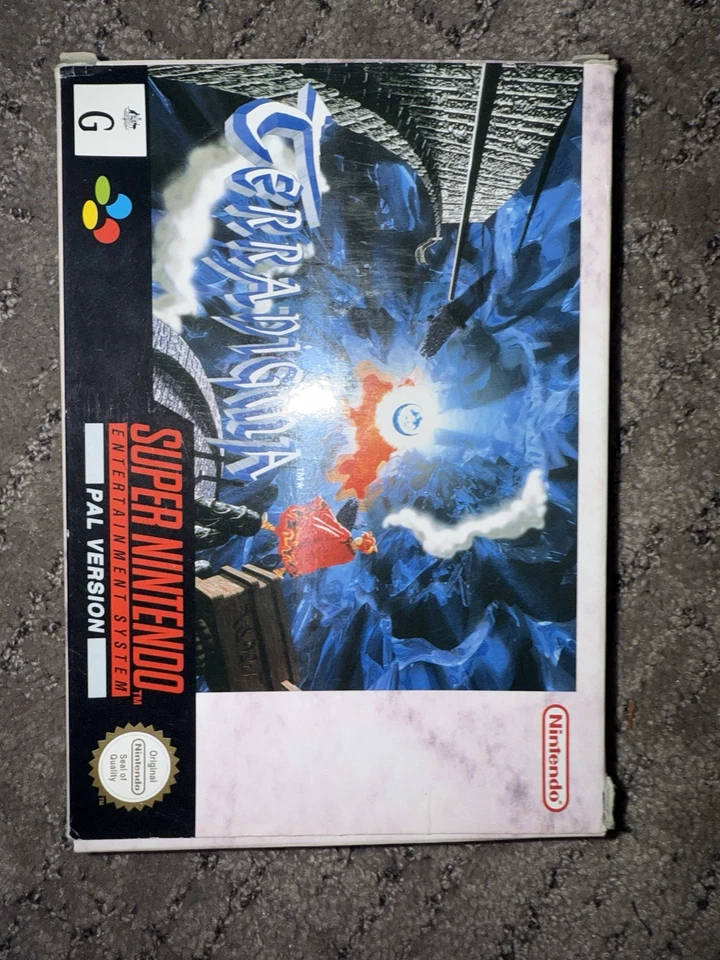 LOTE AUTÉNTICO RARO SNES - EARTHBOUND, CHRONO TRIGGER, DE ENG TERRANIGMA CIB Foto 2 de 4