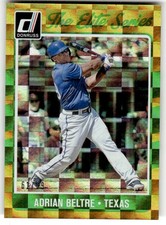 2017 Donruss Adrian Beltre The Elite Series Gold #/99 #ES-13