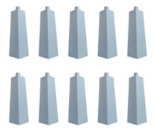 10- New Aluminum Outside Siding Corner 8 Inches 10Nails Included White
