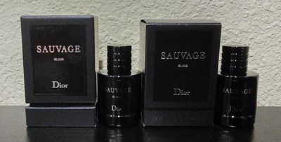 Dior Sauvage Elixir Mini Splash 7.5 ML Lot of 2