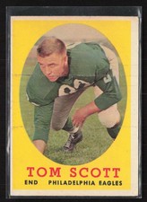 1958 Topps #125 Tom Scott - VG/EX Set Break!