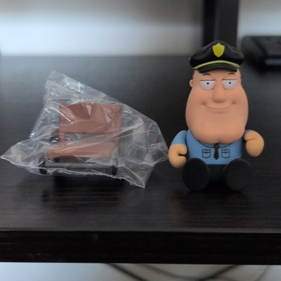 Kidrobot Family Guy Freakin' Sweet 3'' Vinyl Figure Officer Joe Swanson